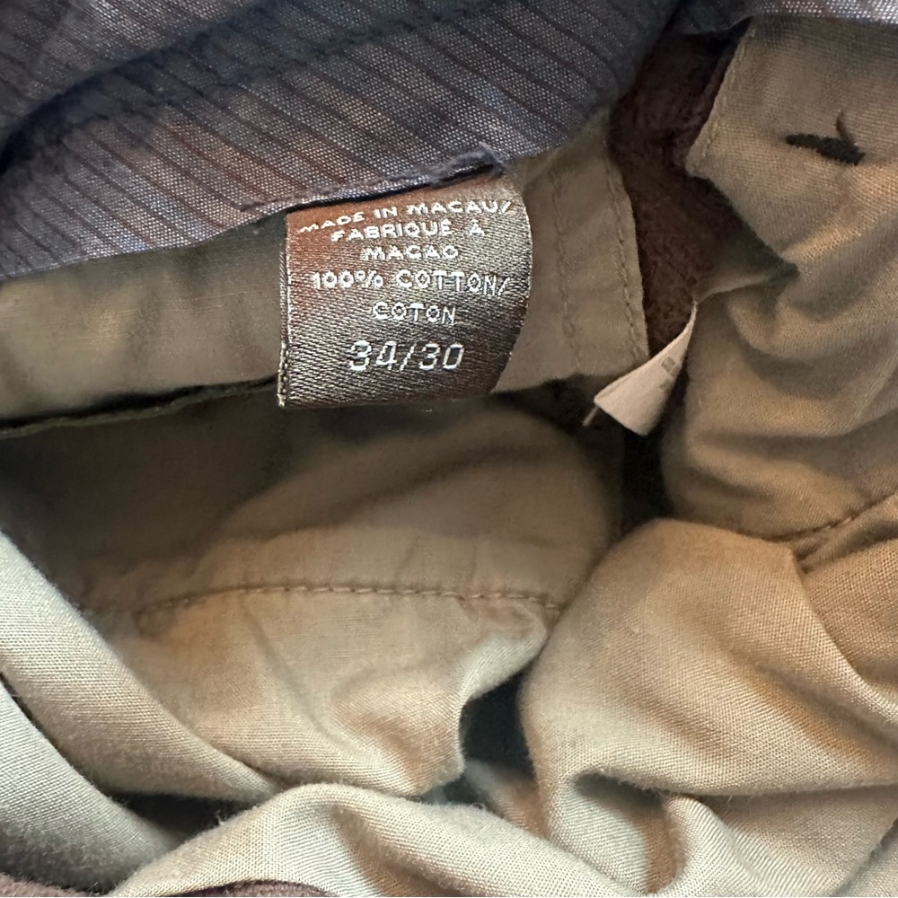 Joseph Abboud Men's Rich Brown Corduroy Trousers - Picture 6 of 9